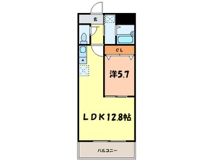 サンマ－ル牛巻の物件間取画像